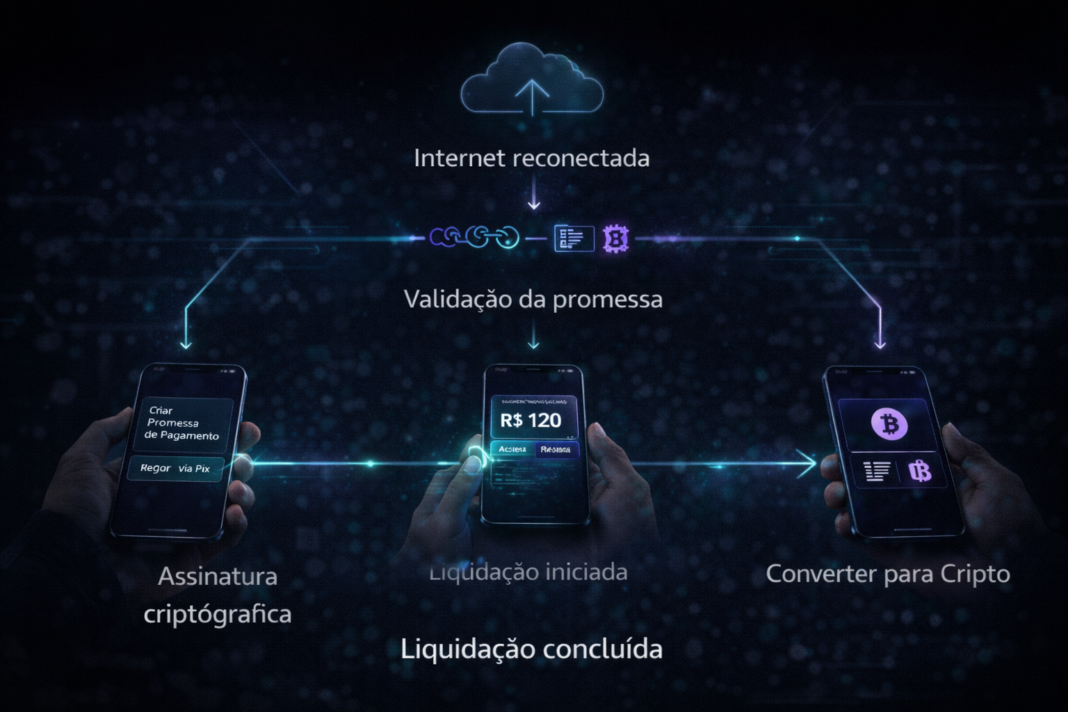 GhostPay App - Resgate